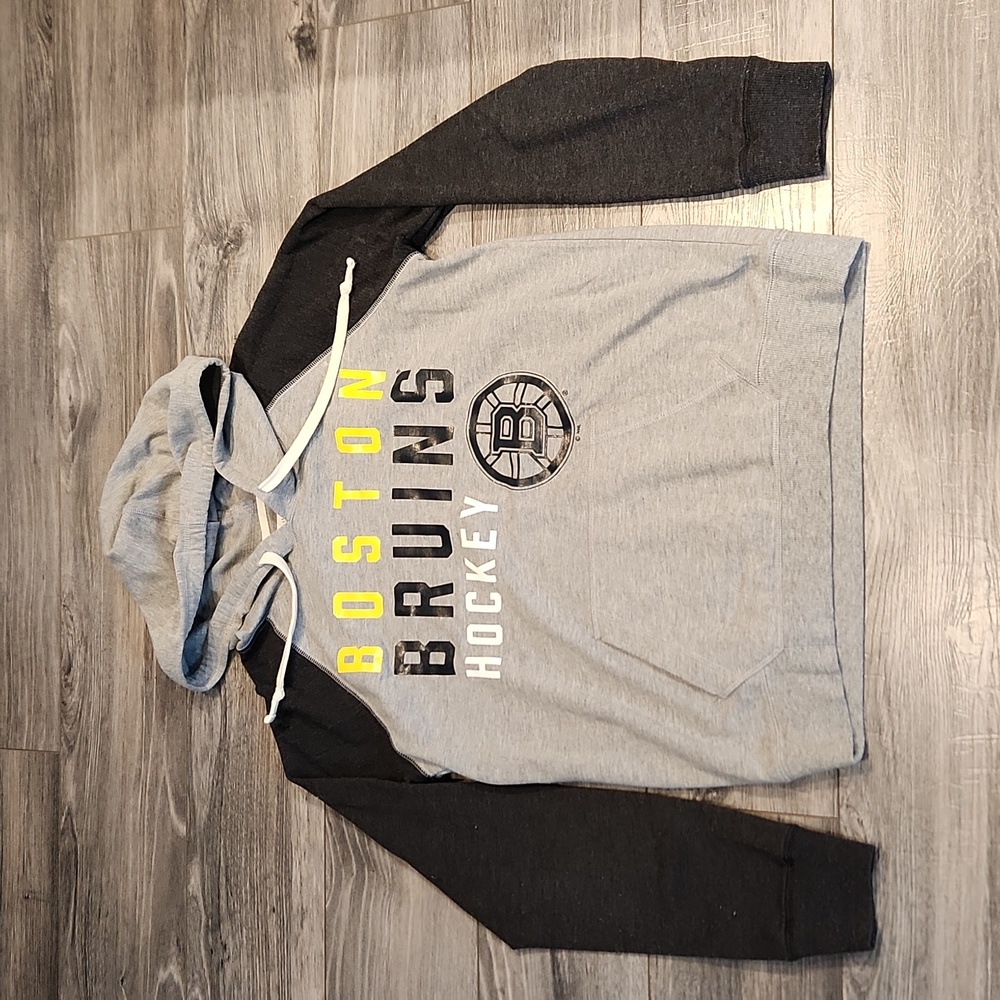 NYC Athletic Fashion 4her Boston Bruins Hockey Women's sz L Sweatshirt